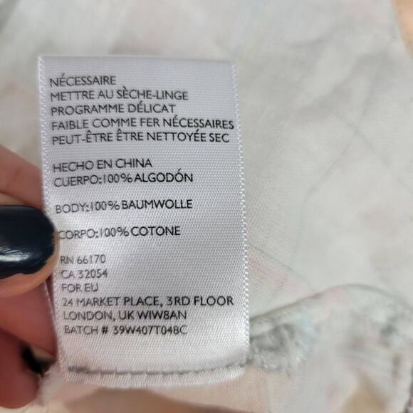 Urban Outfitters BDG‎ Pastel Button Down Top Small - Picture 7 of 7